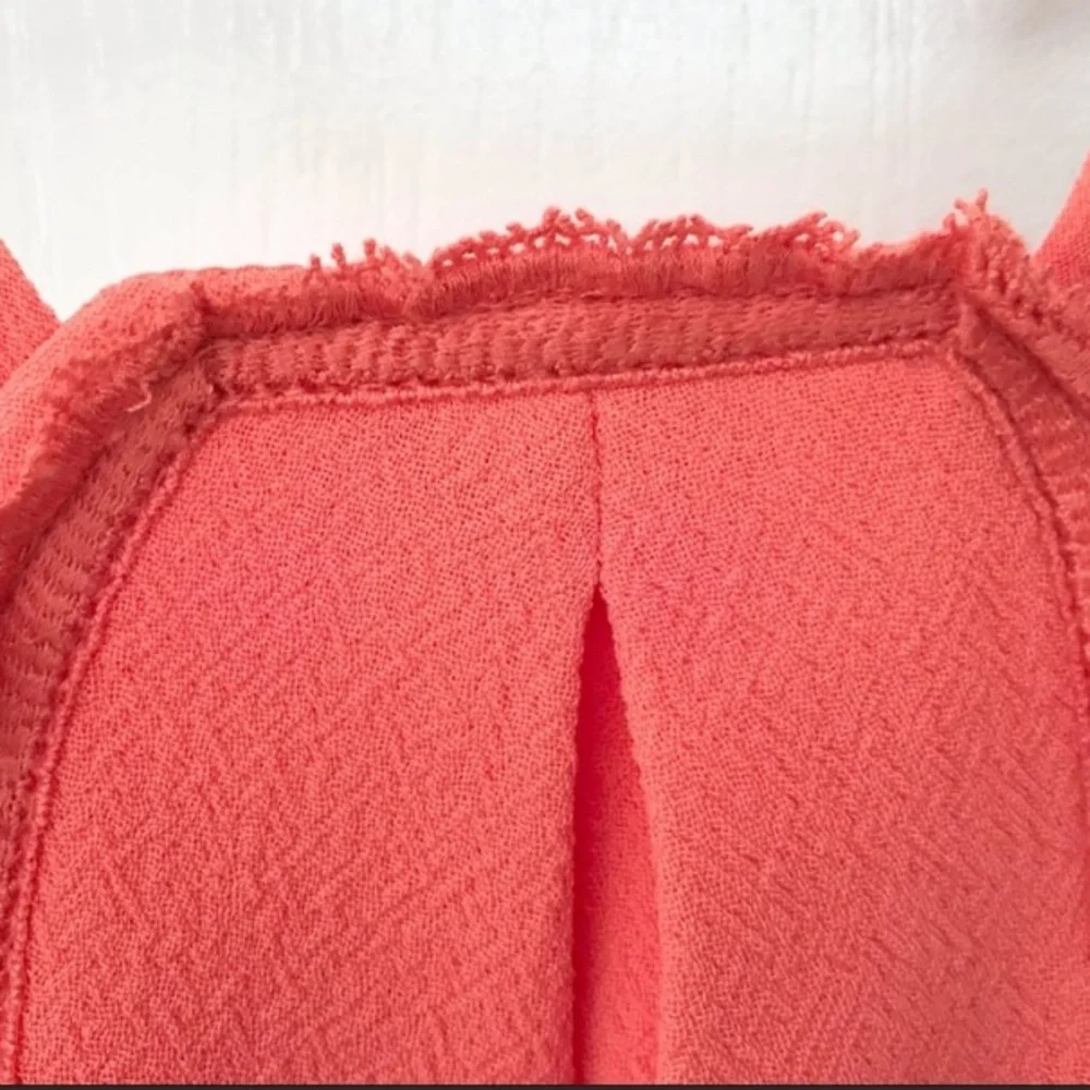 NWT Trina Turk Coraline Coral Scalloped Halter Top Women’s Mimi Dress US 2 - Picture 6 of 6